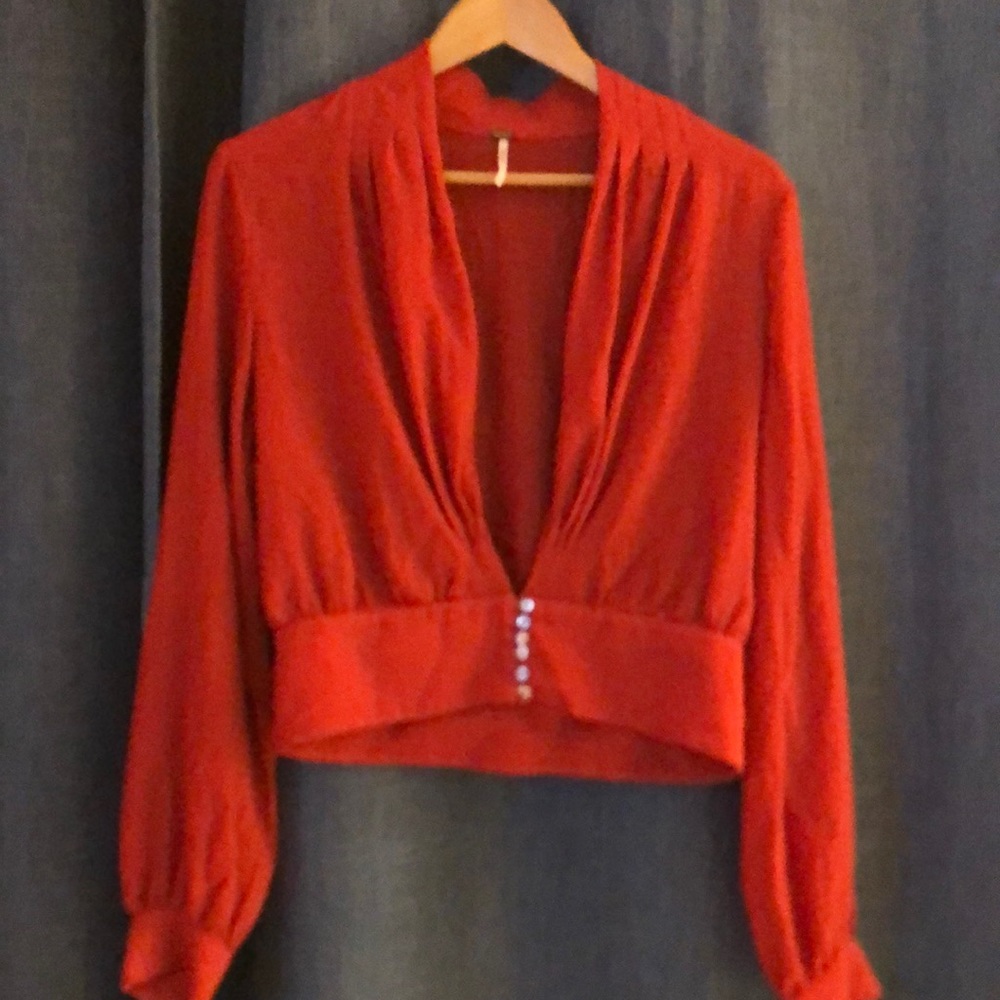 Free People SZ S blouse
